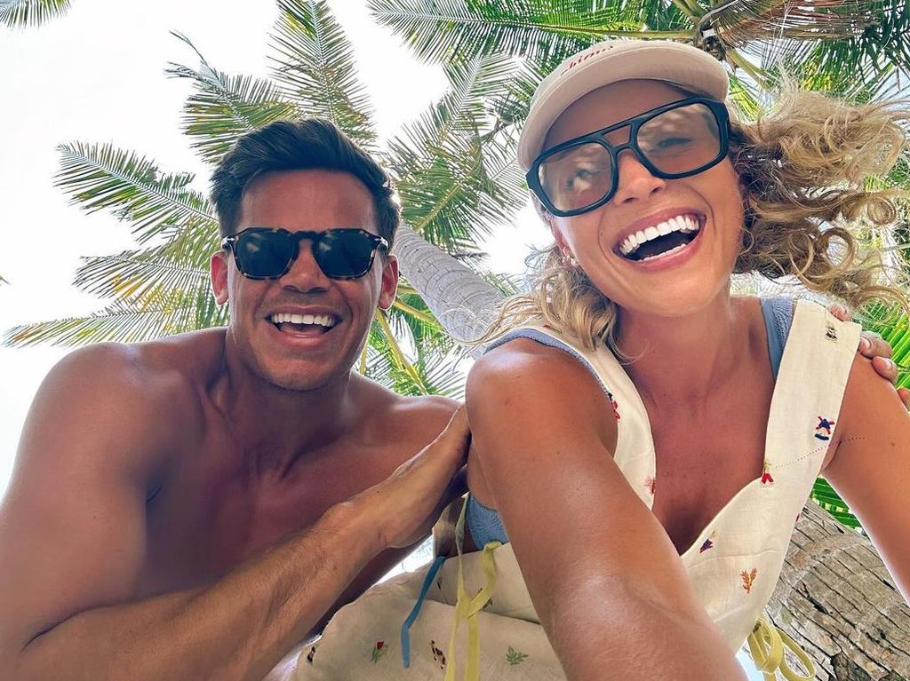 Holly visited the Maldives earlier this year with husband, Bachelor star Jimmy Nicholson.