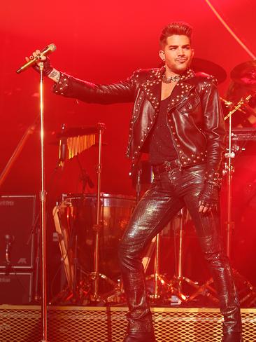 Queen and Adam Lambert play Brisbane Entertainment Centre. Pic: Marc Robertson