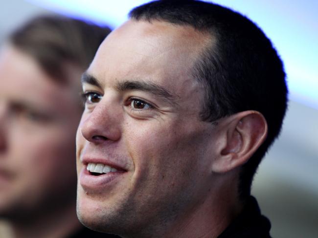 SKY PRO RACING PRESS CONFERENCE, Porto-Vecchio, Corsica. Australian Richie Porte during the press conference