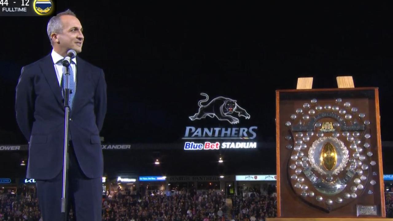 The Panthers have won the minor premiership again. Photo: Fox Sports