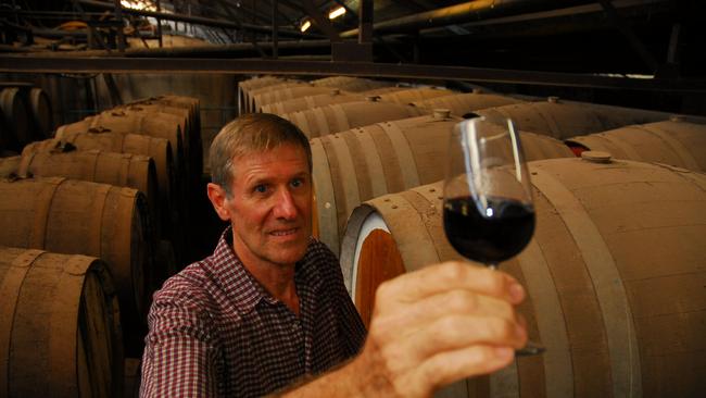 Doug McWilliam of McWilliams Wines in 2007. Picture: Vince Bucello