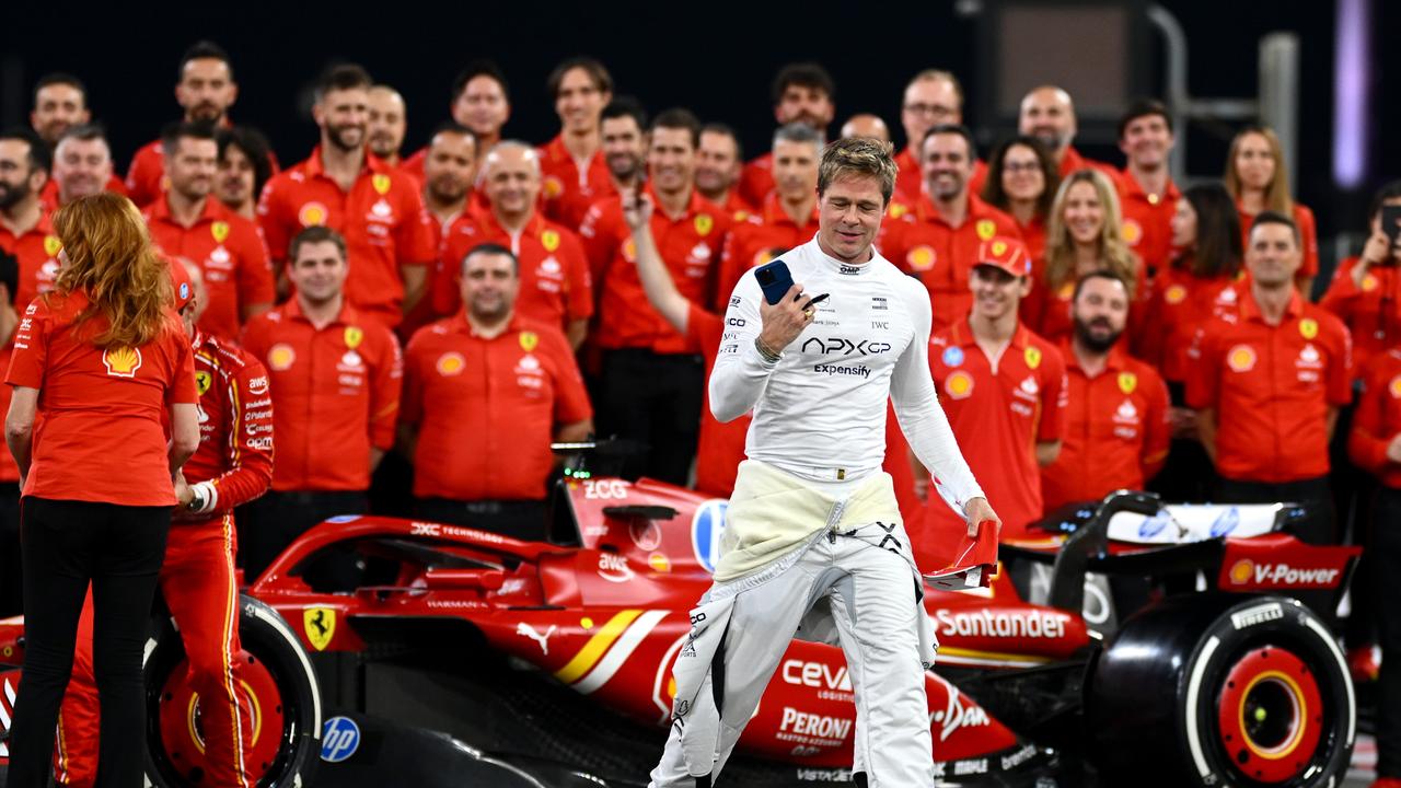 Brad Pitt’s new F1 movie doesn’t end the way you think it might. (Photo by Clive Mason/Getty Images)