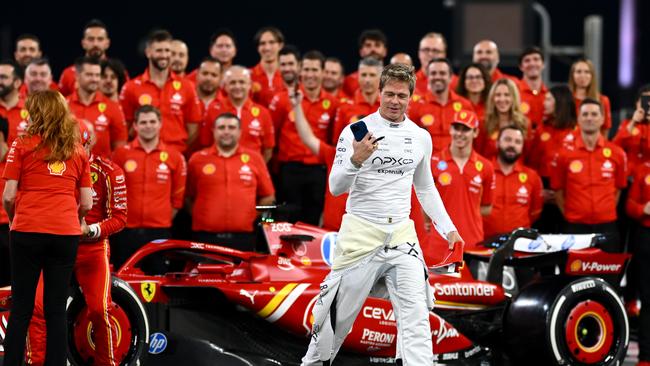 Brad Pitt’s new F1 movie doesn’t end the way you think it might. (Photo by Clive Mason/Getty Images)
