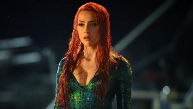 Amber Heard as Mera in Aquaman, filmed on the Gold Coast. Photo: Supplied