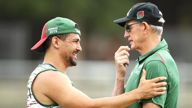 Cody Walker and Wayne Bennett have a special relationship. Picture: Mark Kolbe/Getty