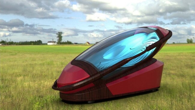 The Sarco suicide pod invented by Dr Philip Nitschke, founder of Exit International.