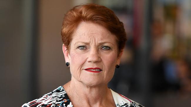 One Nation leader Pauline Hanson. Picture: AAP