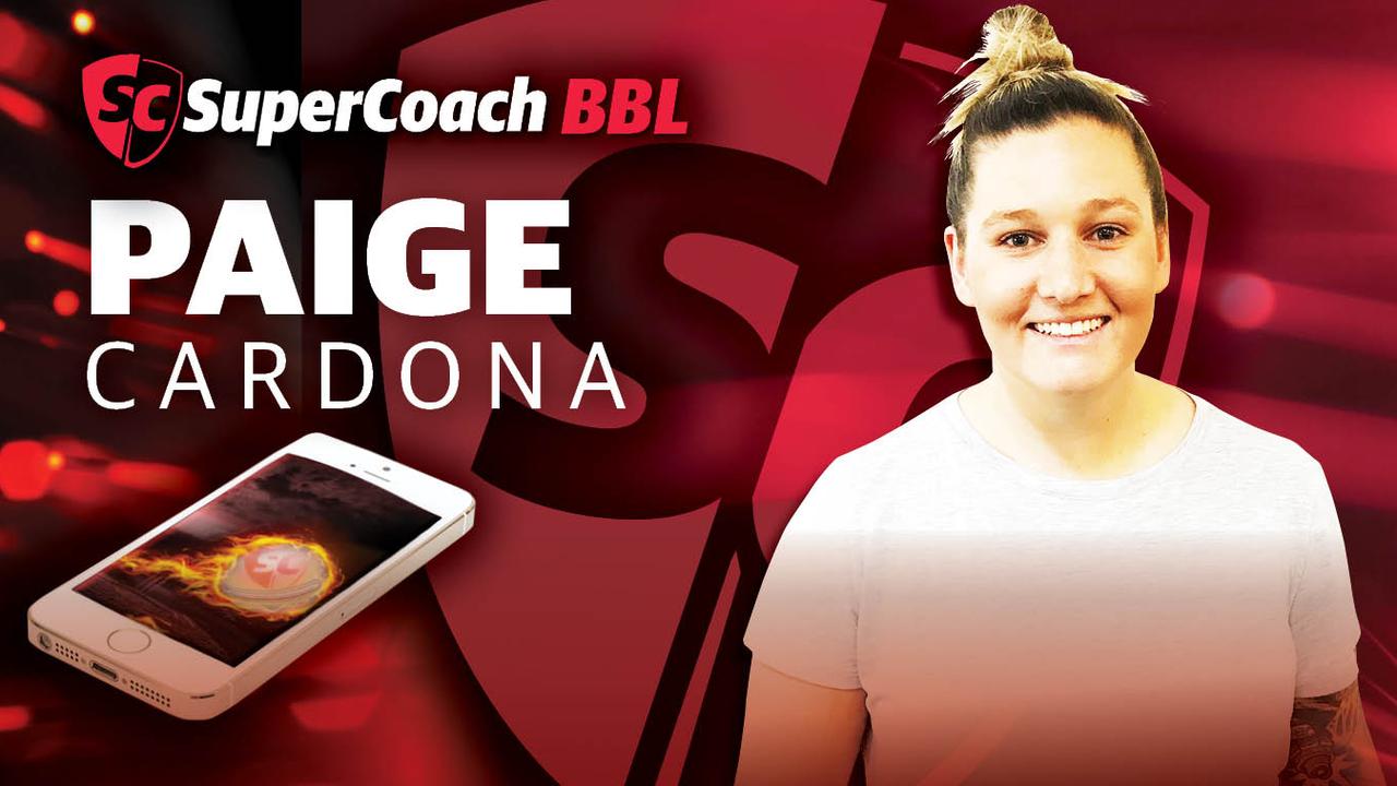 Paige Cardona has revealed her SuperCoach BBL side.