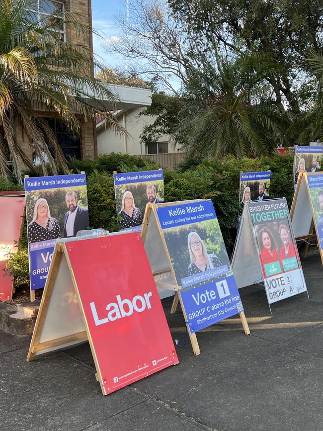 The infringement notices come on the back of an eventful pre-polling period. Picture: Dylan Arvela