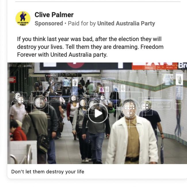 Clive Palmer is estimated to be spending more than $100 million in advertisements ahead of the Federal Election.