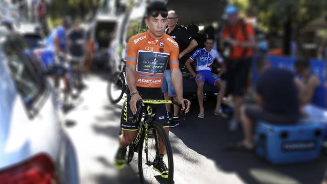 Matt White says Caleb Ewan is emerging as a leader as well as a winner at Mitchelton-Scott. Picture: Sarah Reed.