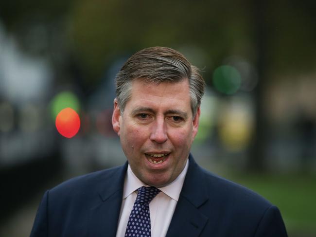 Graham Brady, chairman of the Conservative Party 1922 Committee of MPs, collected the 48 letters necessary to trigger the vote. Picture: AFP