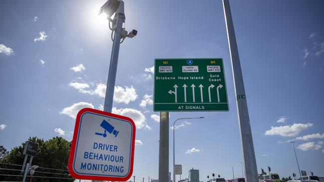 GOLD COAST, AUSTRALIA - NewsWire Photos October 10, 2020: Queensland state opposition LNP leader Deb Frecklington announces a $120M upgrade to exit 57 on the M1, Gold Coast. The area is hot spot for congestion and accidents.  Picture: NCA NewsWire / Sarah Marshall