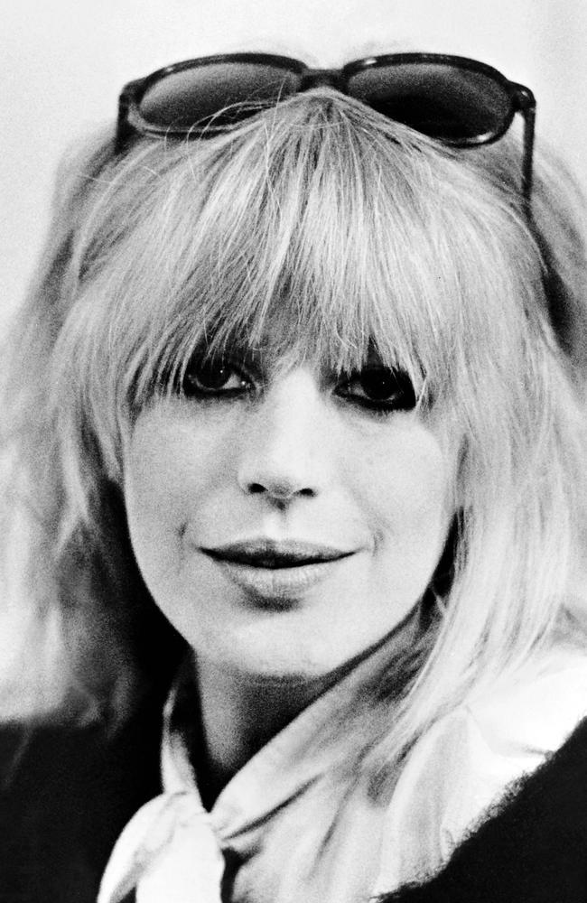 British pop icon Marianne Faithfull, best known for her hit song As Tears Go By, has died at the age of 78, a spokesperson. said. Picture: AFP