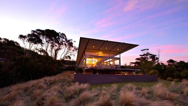 Avalon Coastal Retreat, Rocky Hill, Tasmania. Picture: Grant Hunt