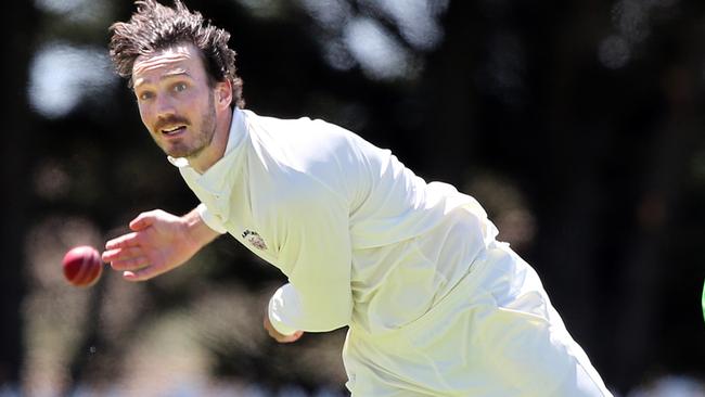 Lachlan Brown took five wickets. Picture: Mike Dugdale