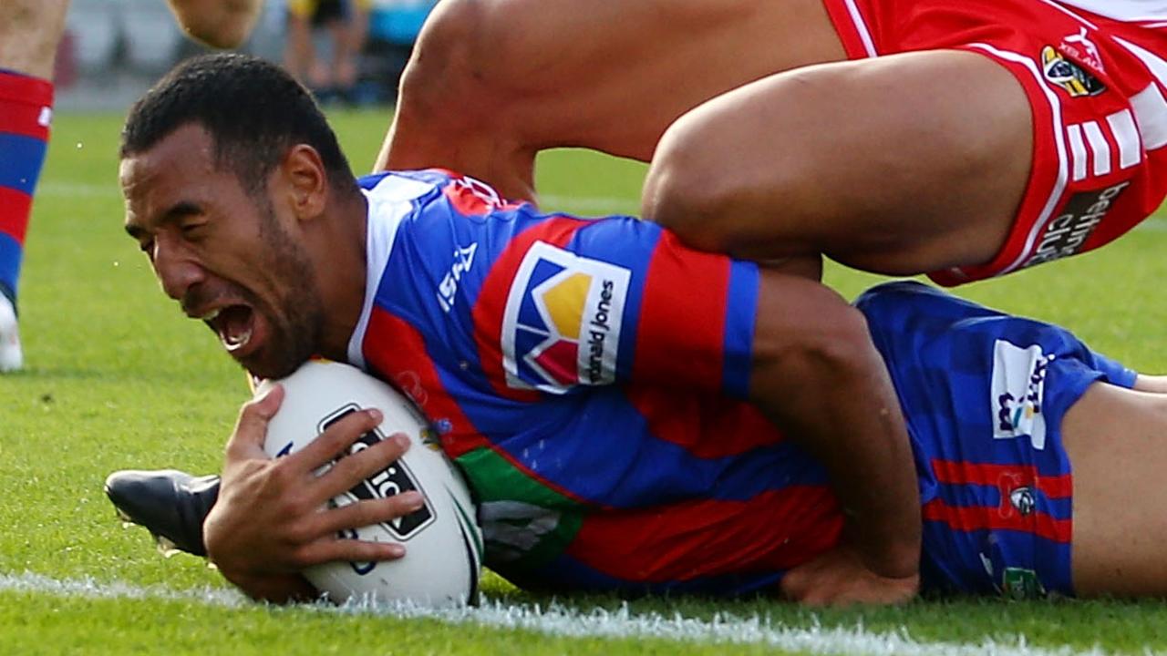 Tautau Moga of the Knights has been charged with common assault.