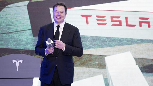 Elon Musk’s Tesla is a stock to watch. Picture: AP