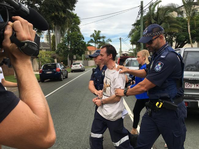 RAP officers arrest a man on Chevron Island after uncovering a sophisticated meth lab.