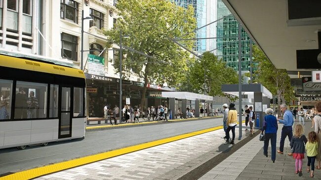 The Auckland Light Rail project was one of Labour’s failures. Picture: Railway Technology.