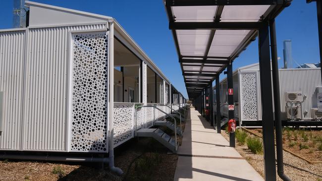 The Mickleham quarantine facility is costing taxpayers $1.5m a week. Picture: Luis Enrique Ascui