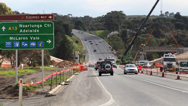 The stretch of Victor Harbor Rd from South Rd to McLaren Vale will now be duplicated.