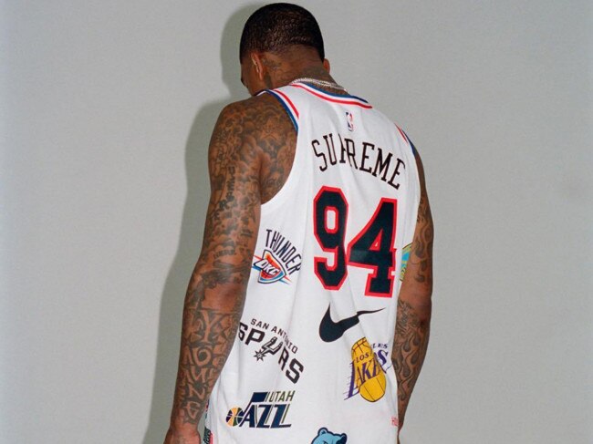 Supreme's New NBA Collaboration Is for Guys as Confident as J. R.