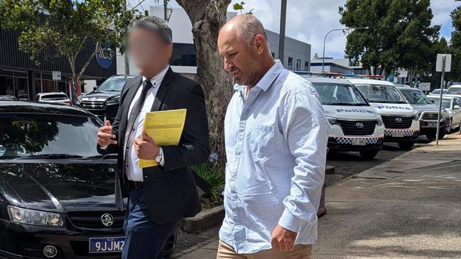 Toowoomba builder Christopher Terrence Edards of Chace Roofing Sheds and Patios Pty Ltd alleged to have fleeced $1.3m from unsuspecting customers faced Toowoomba Magistrates Court on Monday November 25, 2024. Picture: The Chronicle.