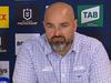 ‘You at training?’: Coach snaps at journo