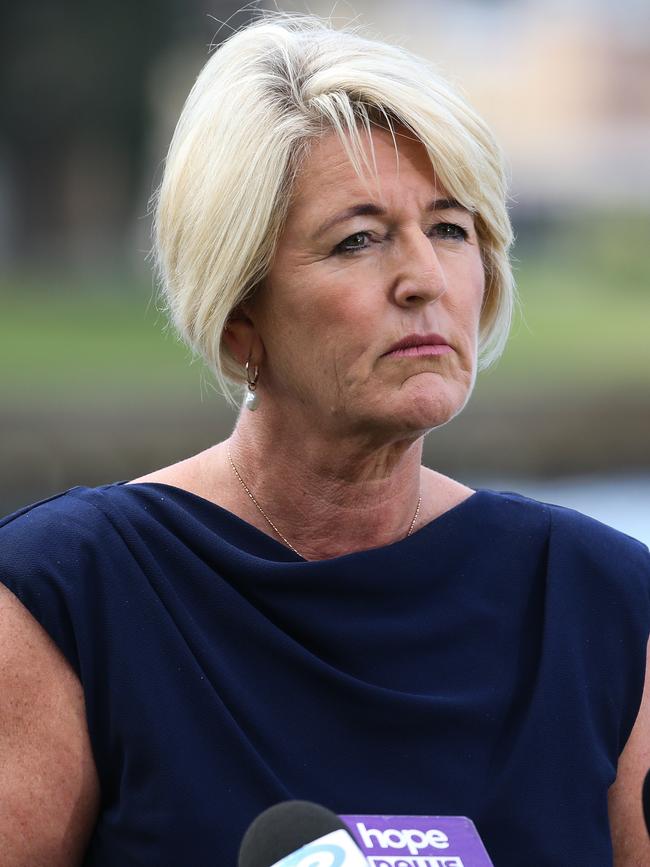 Police Minister Yasmin Catley is another domino, who has found herself coming under criticism recently over the appointment of Steve Jackson as Commissioner Webb’s media aide at the suggestion of staff in her office, who are his friends. Picture: NCA NewsWire/ Gaye Gerard