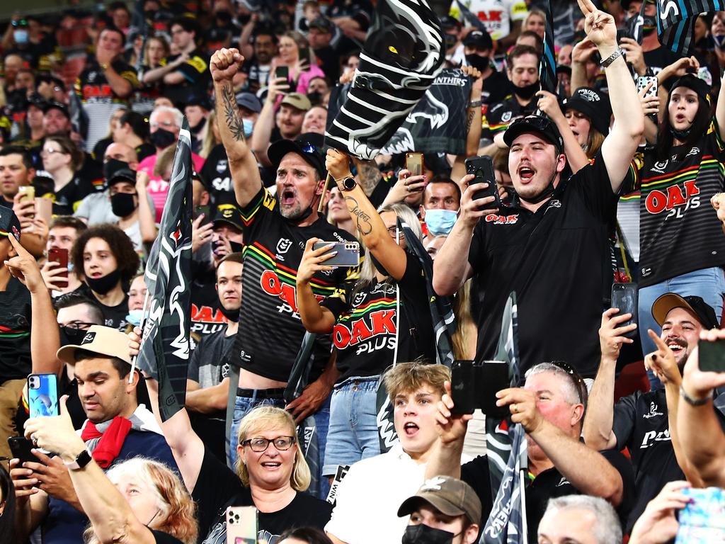 39,000 fans attended the 2021 grand final. Picture: Chris Hyde / Getty Images