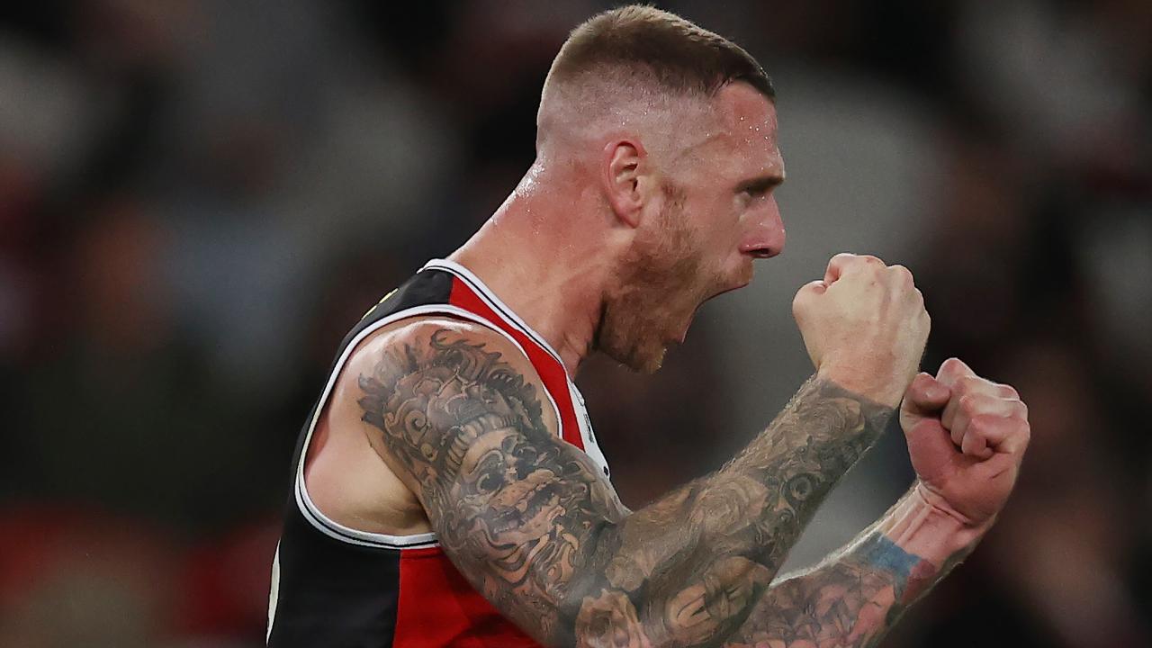 Tim Membrey was a late out before St Kilda’s final against GWS. Picture: Michael Klein