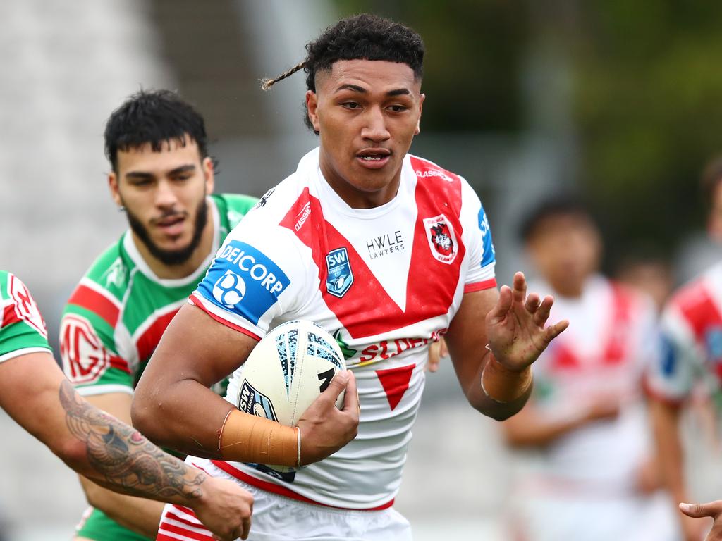 Dragons youngster Loko Jnr Pasifiki Tonga. Picture: NRL Imagery