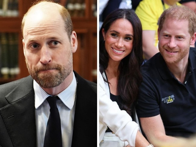 Prince William has been estranged from his brother and Meghan for years.