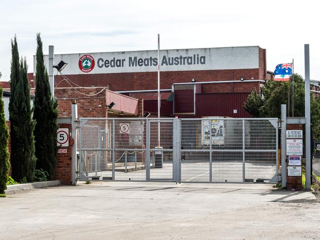 The Cedar Meats factory. Picture: Jake Nowakowski
