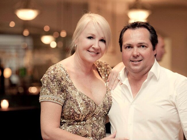 Richard and Deborah Marlborough at Braiden and Maighan's 2011 engagement party. Picture: Facebook