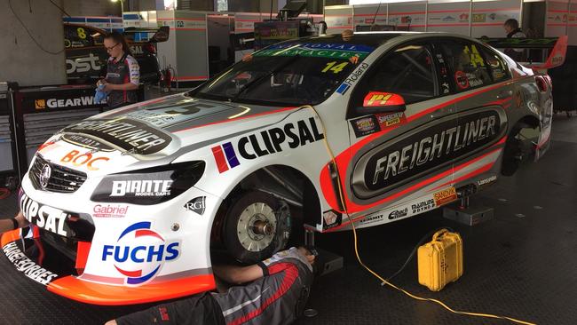 Freightliner Commodore ready for action after overnight rebuild. Pic: Tim Slade