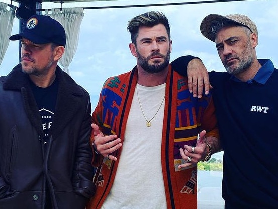 Hemsworth fuels Thor rumours with Damon