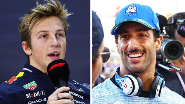 Liam Lawson and Daniel Ricciardo.