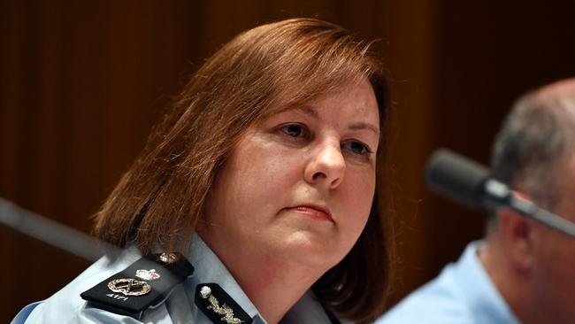 It’s understood the first mention of ‘steam clean’ appears in a diary note made by Australian Federal Police deputy commissioner of national security Leanne Close, above. Picture: AAP