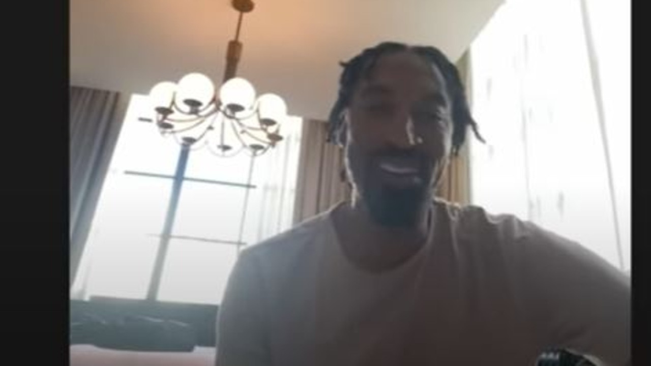 Scottie Pippen talking about Michael Jordan on the Gimme the Hot Sauce podcast. Photo: YouTube
