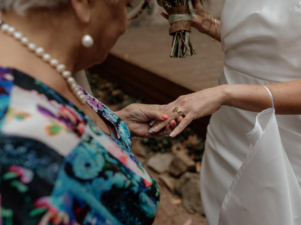 The ring is unique. Picture: Kristie Carrick/Instagram