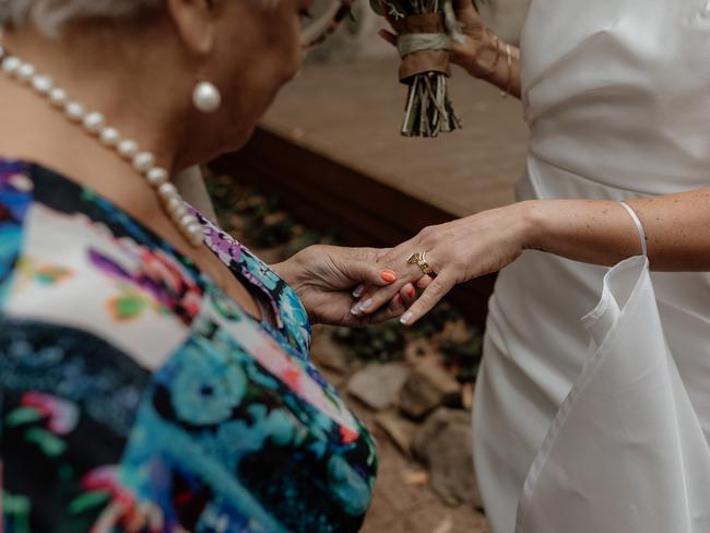 The ring is unique. Picture: Kristie Carrick/Instagram