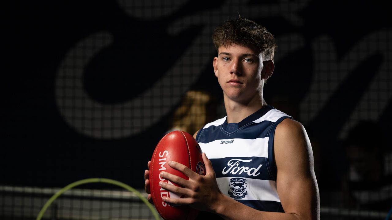 Geelong draftee Connor O’Sullivan. Picture: Brad Fleet