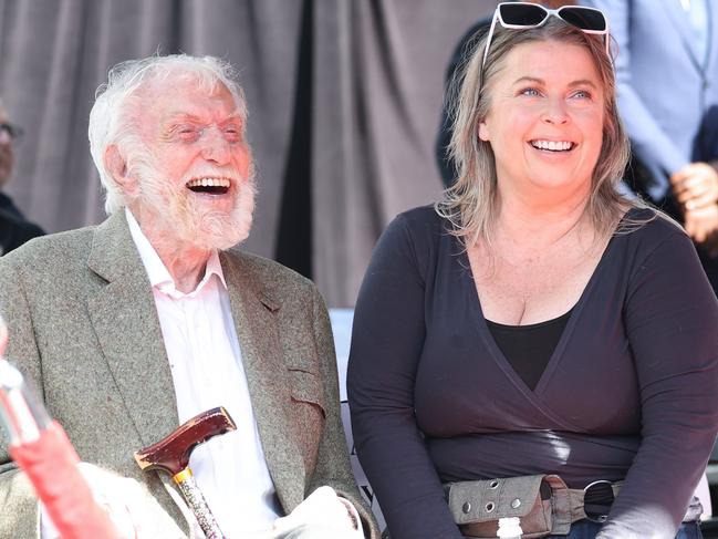 Dick Van Dyke and Arlene Silver. Picture: Monica Schipper/Getty Images