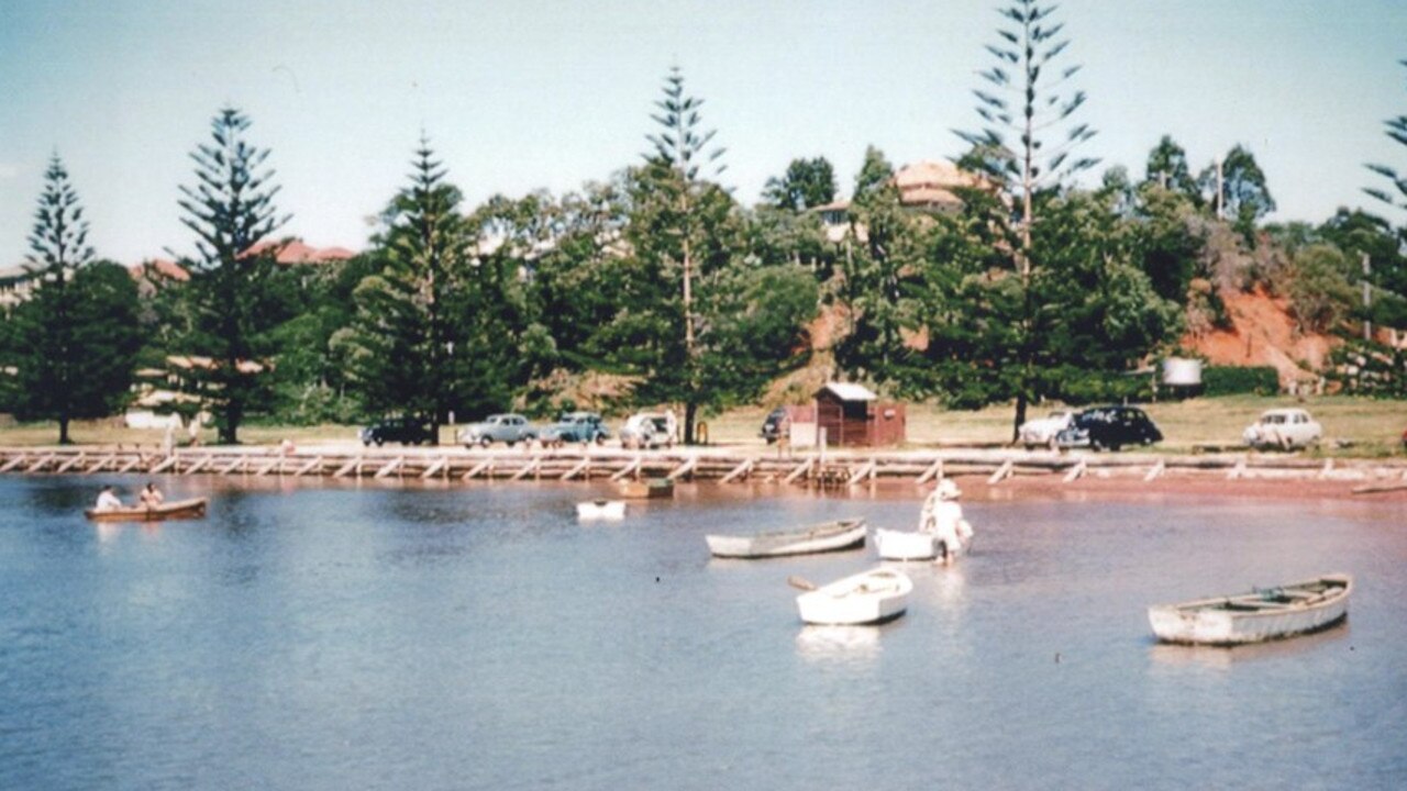 Wellington Point back in the 1970s before the retailing wall was built. Picture: Redland City Council