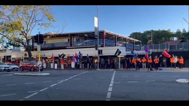 CFMEU blocking access to Cross River Rail sites