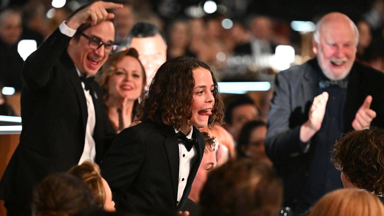 Felix Cameron joked that his last award was for “Student of the Week in grade five”. Picture: James Gourley/Getty Images for TV Week Logie Awards