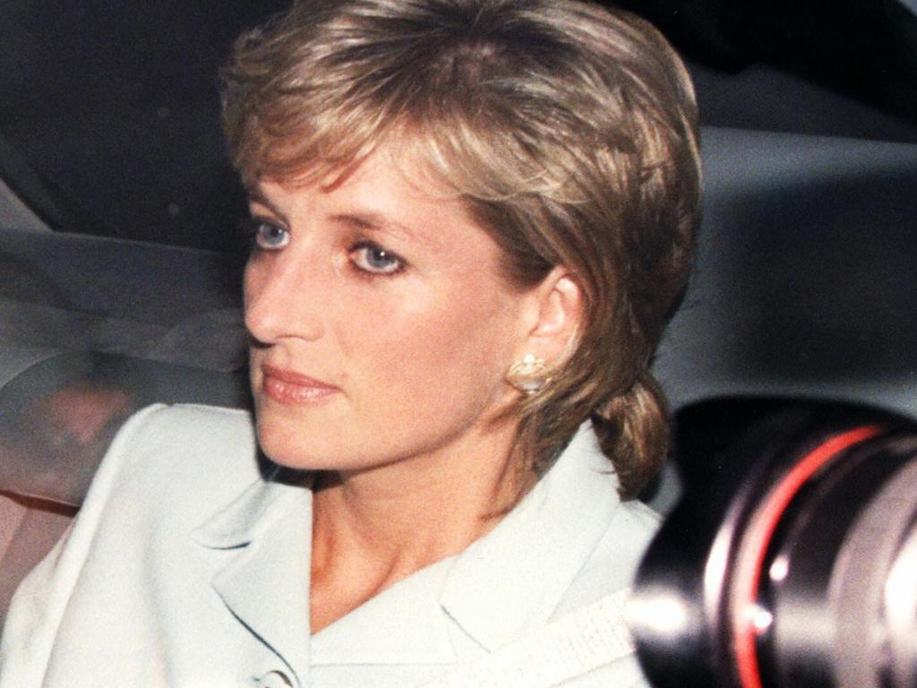 Diana, Princess of Wales, leaving Kensington Palace in London on July 12 1996.