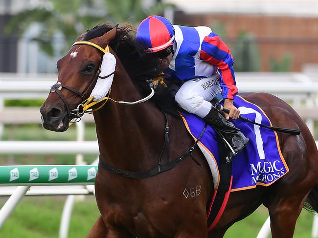 Soxagon takes out The Buffering at Eagle Farm. Picture: Trackside Photography